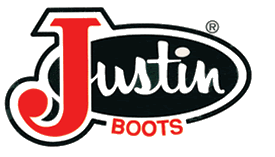 Justin Boots logo -  Justin Boots is a Featured Brand at Bill's Man's Shop in San Angelo, Texas
